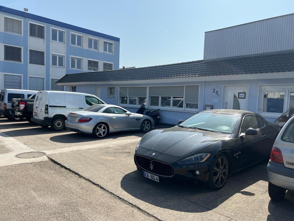 Ferienwohnung Monteurzimmer Karlsruhe Ngoại thất bức ảnh